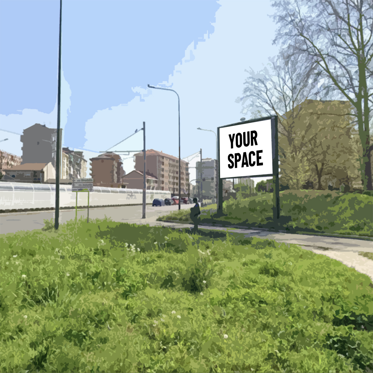 SPAZIO PUBBLICITARIO 600 x 300 Corso Lombardia (TORINO) Dal 05/10/2026 al 18/10/2026 14 giorni